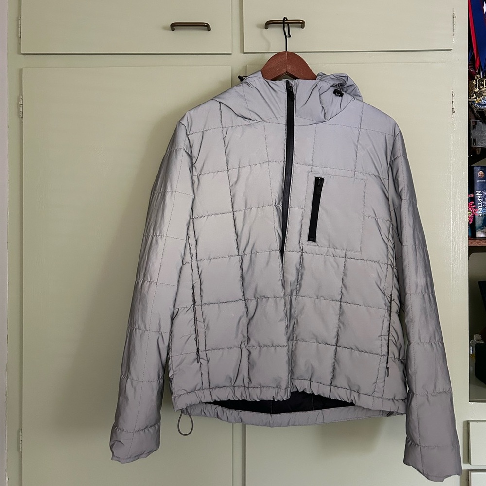 Zara Reflective Puffer Jacket - image 1